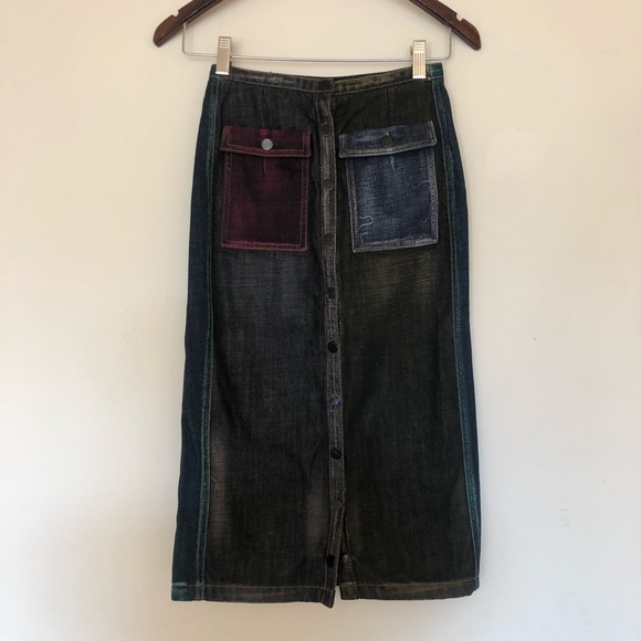 Marco de Vincenzo denim skirt. Size 38 - Picture 3 of 8